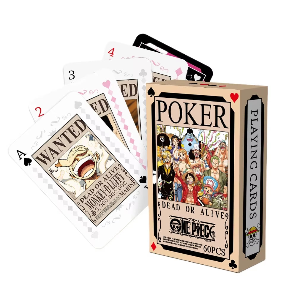 Anime Poker Toy ONE PIECE Game Cards