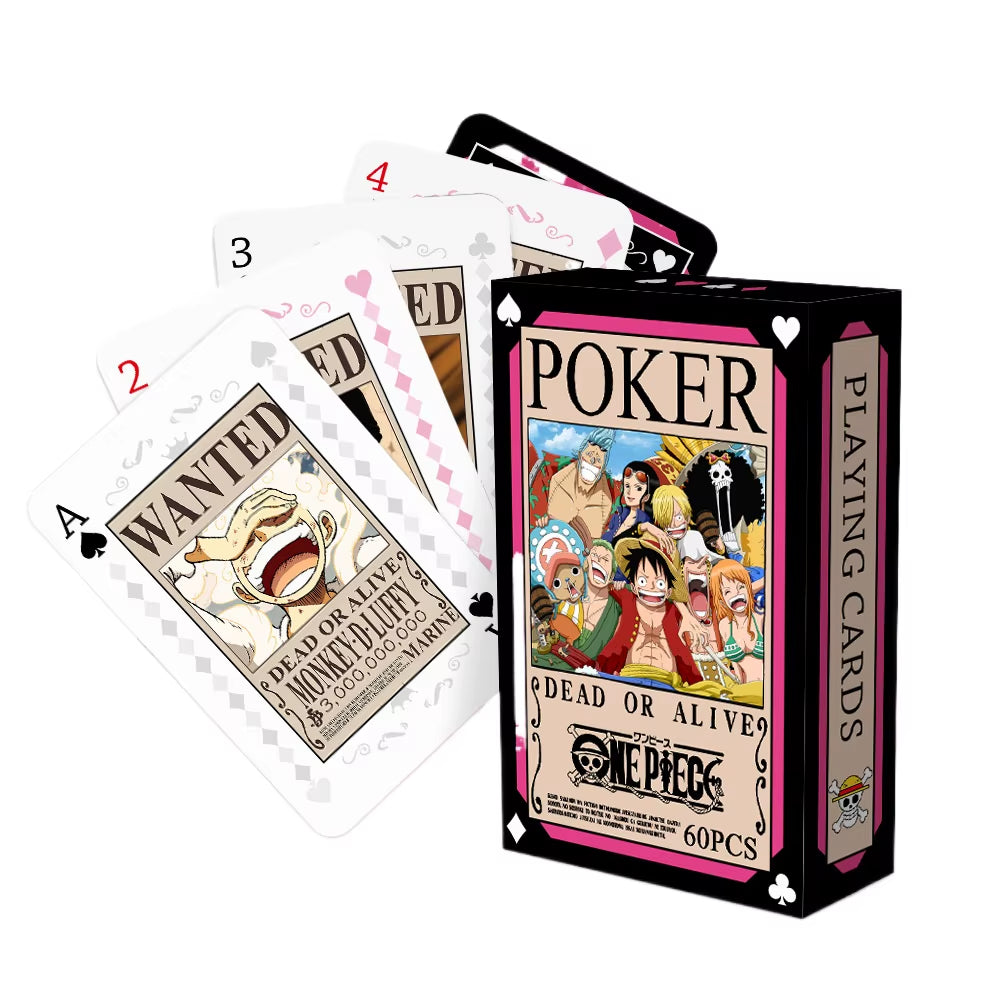 Anime Poker Toy ONE PIECE Game Cards