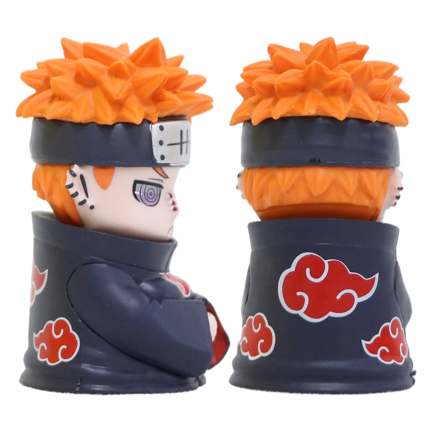 6Pcs/Set Naruto Amine Figure Shippuden Action Figures Q Version Cute Akatsuki Itachi Pain Obito Model Doll Collection Toys Gift